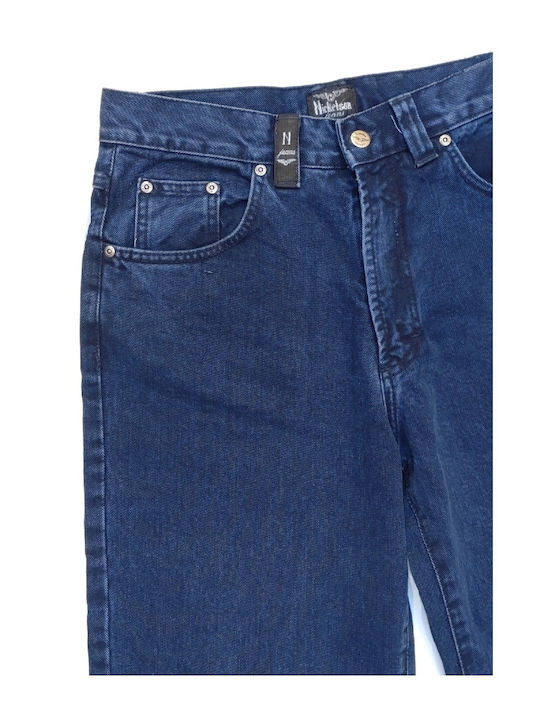 Blugi Bărbați Nickelson Jeans PN1024 Albastru