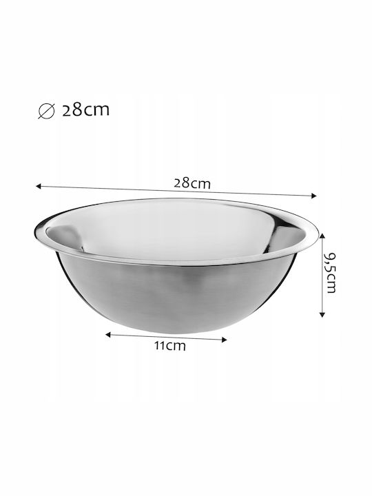 Kadax Salatschüssel Inox Silber 2Stück