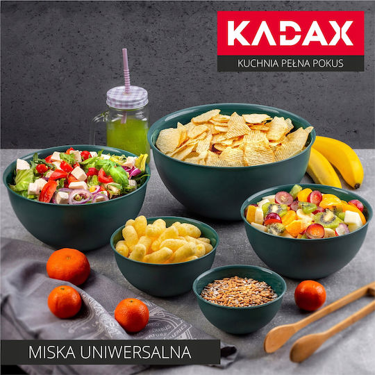 Kadax Salatieră Plastic Verde 1buc