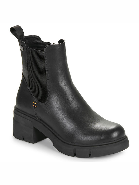 Refresh Damen Knöchelstiefel Schwarz