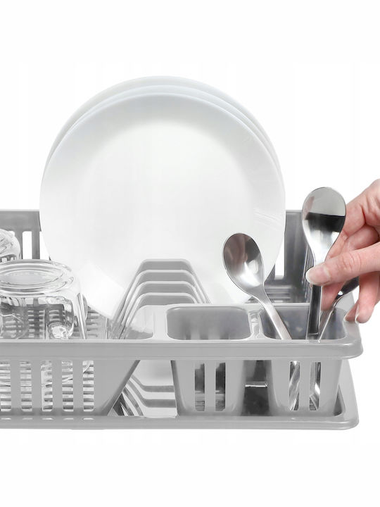 Kadax Scurgător De Chiuvetă Din Plastic Gri
