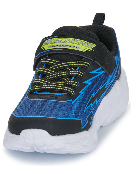 Light Storm 2.0 Παιδικά Sneakers με Σκρατς & Φωτάκια Μαύρα