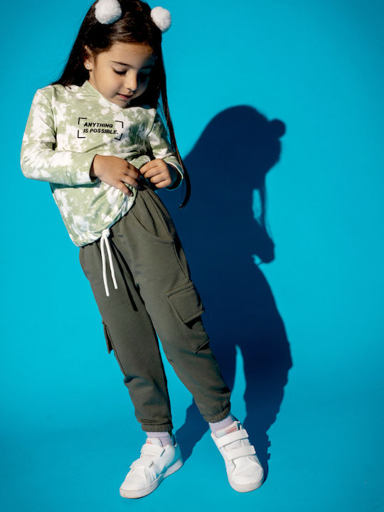 Evita Kids Sweatpants Set Mint 2pcs