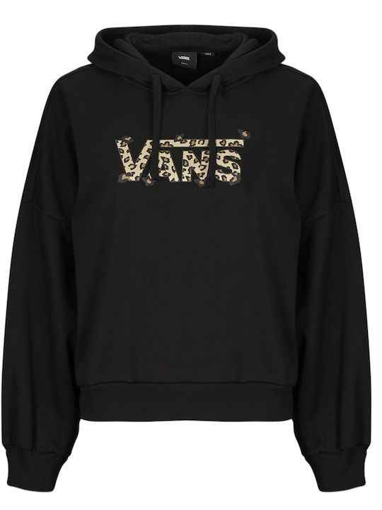 Women's Sweatshirt Hooded Black