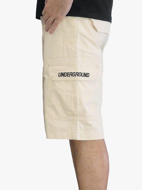 Underground Men's Shorts Cargo Beige