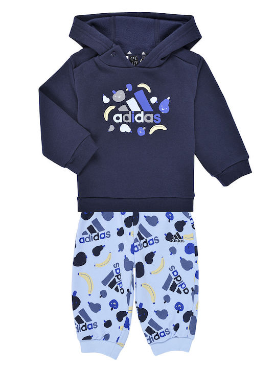 adidas Essentials Allover Print Μπλε