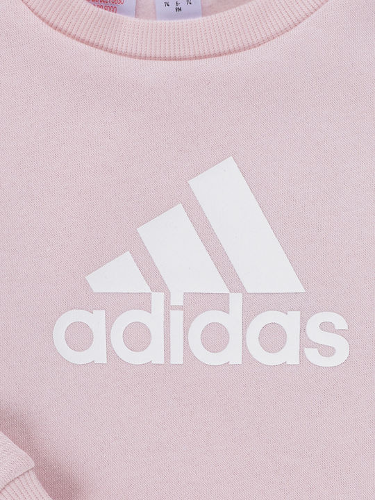 Kids Sweatpants Set Pink 2pcs