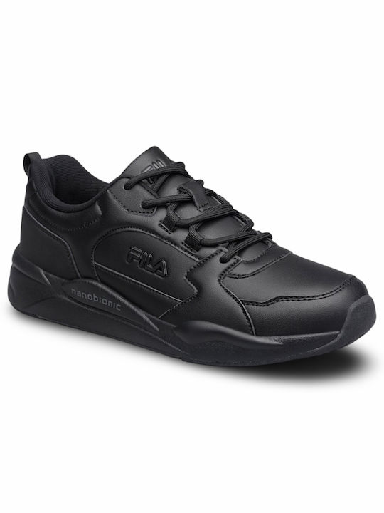 Fila Herren Sportschuhe Laufen Schwarz