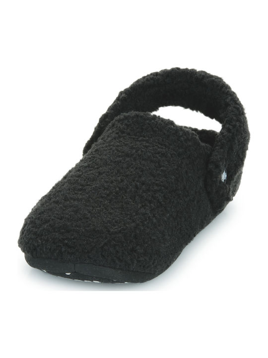Classic Cozzzy Closed Women's Slippers Black