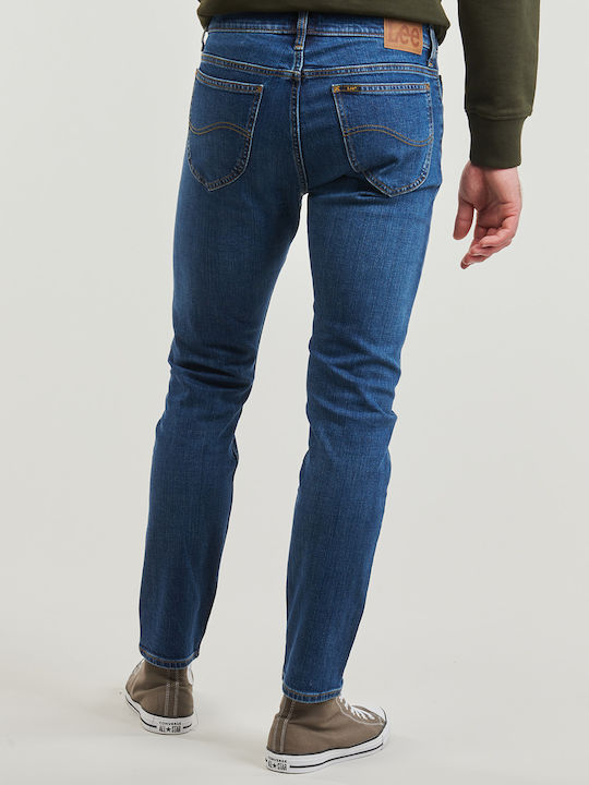 Rider Ανδρικό Παντελόνι Τζιν με Skinny Straight Εφαρμογή Μπλε