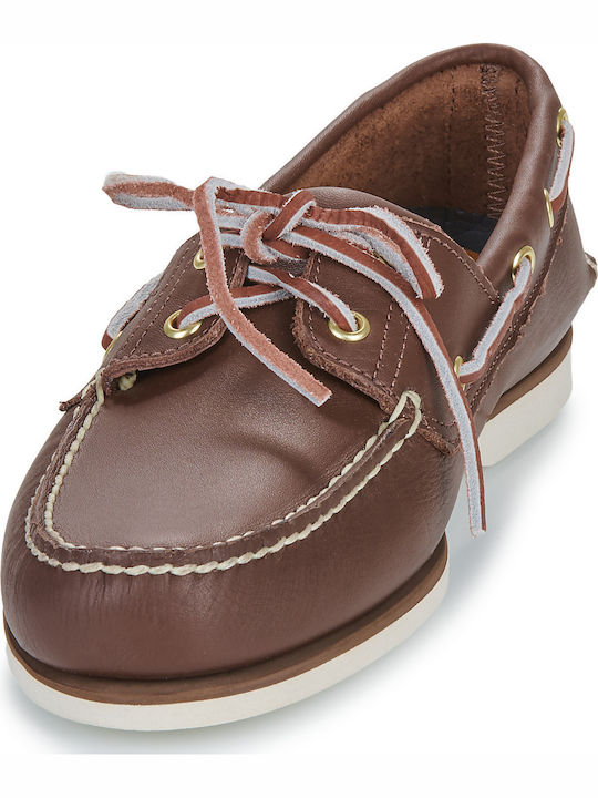Men's Boat Shoes Brown