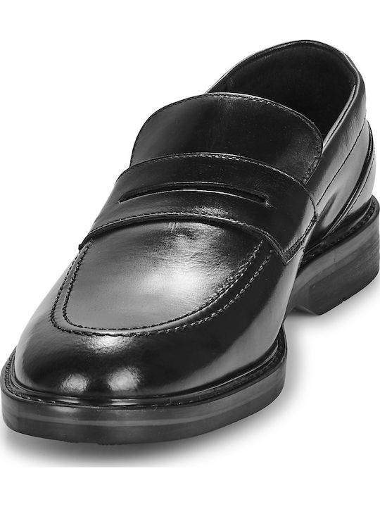 Aldwin Step Herren Mokassins in Schwarz Farbe