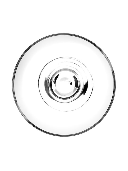 Kadax Eisschüssel Rund Glas Transparent 6Stück