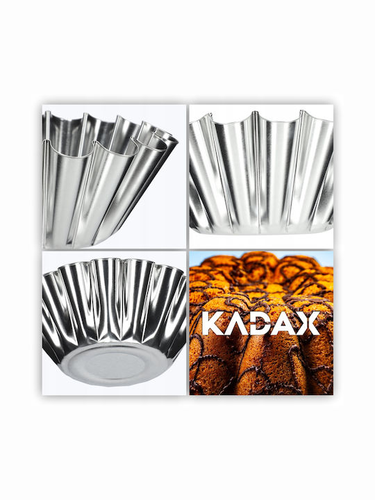 Kadax Форма за сладкарство за кексове Кръгла 1бр