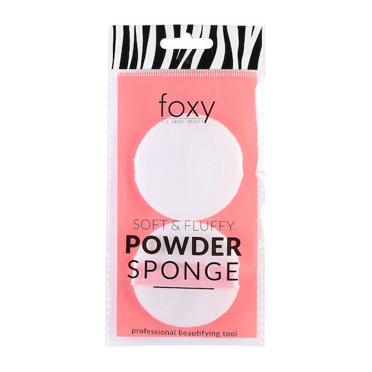 Foxy Σετ με Σφουγγαράκια Μακιγιάζ για Πούδρα 2τμχ
