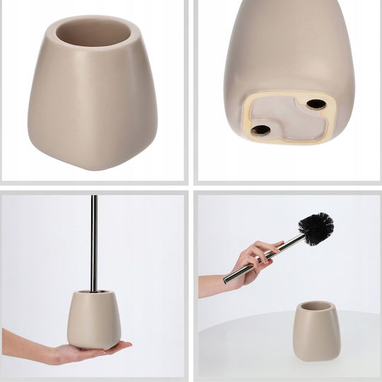 Kadax Set Accesorii Pentru Baie Ceramică Bej 3 Bucăți