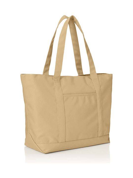 Anello Damen Tasche Tote Hand Beige