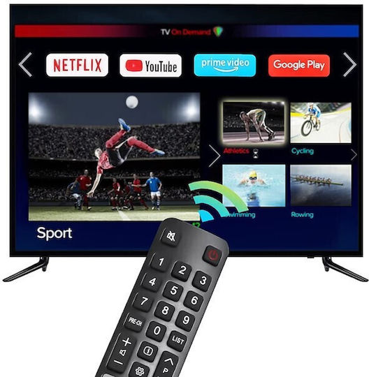TCL Συμβατό Τηλεχειριστήριο για Τηλεοράσεις 0795976076301