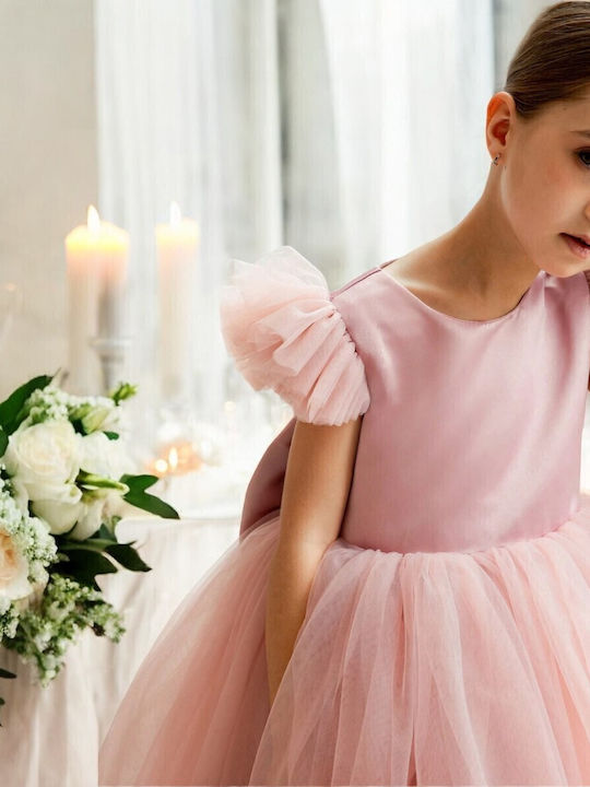 Kinderkleid Kurzärmelig Pink