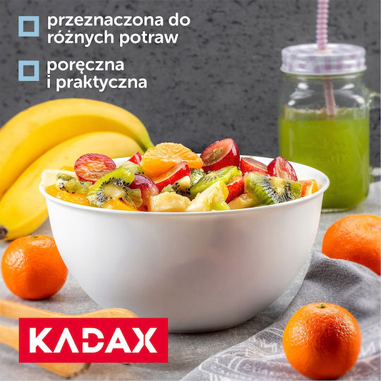 Kadax Salatschüssel Kunststoff Gray 1Stück