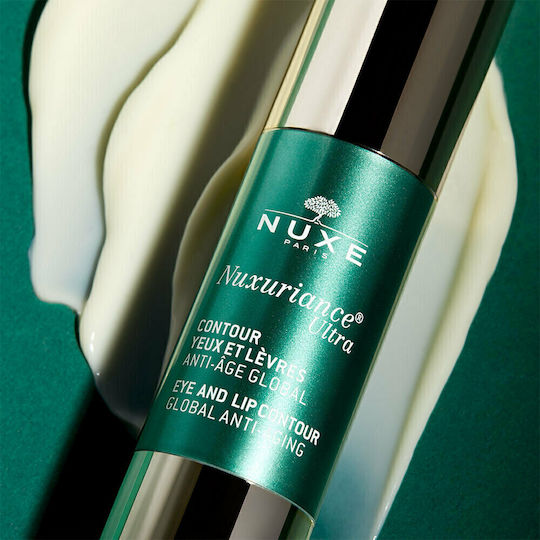 Nuxe Nuxuriance Ultra Anti-aging & Firming Cream Eyes & Lips against Dark Circles with Hyaluronic Acid for Mature Skin 15ml