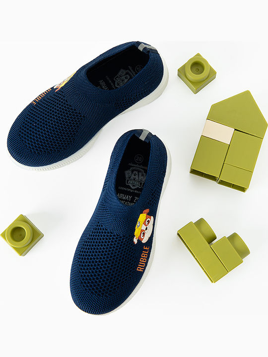 Paw Patrol Παιδικά Sneakers Slip-on Μπλε