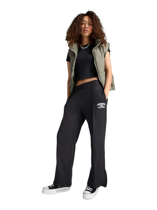 Converse Damen-Sweatpants Schwarz