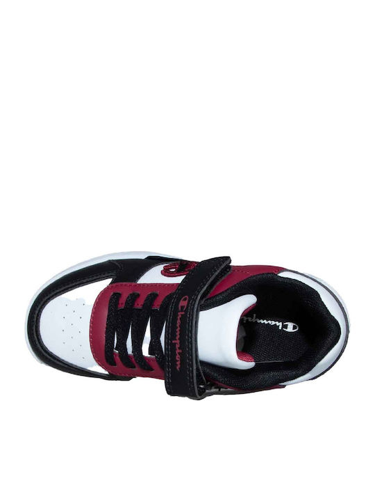 Heritage Kinder Sportschuhe Basketball mit Bügel- und Schleifenverschluss Schwarz