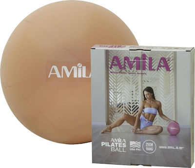 Amila Mini Exercise Ball Pilates 25cm in Gold Color