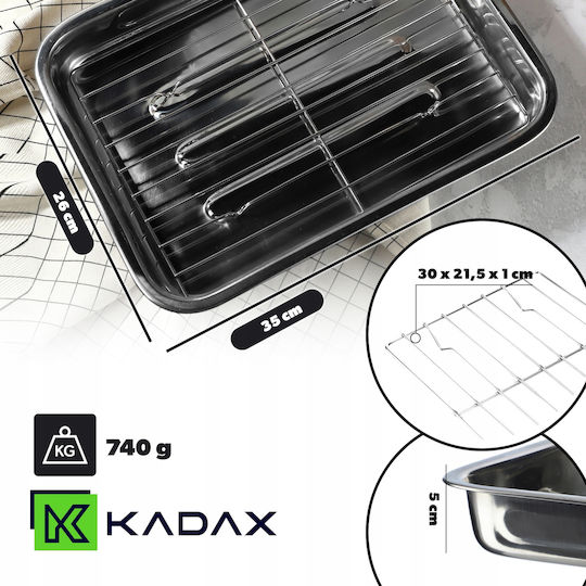 Kadax Ταψί από Ανοξείδωτο Ατσάλι