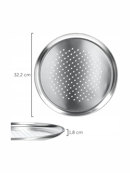 Kadax Tăvi de copt pentru pizza Aluminiu