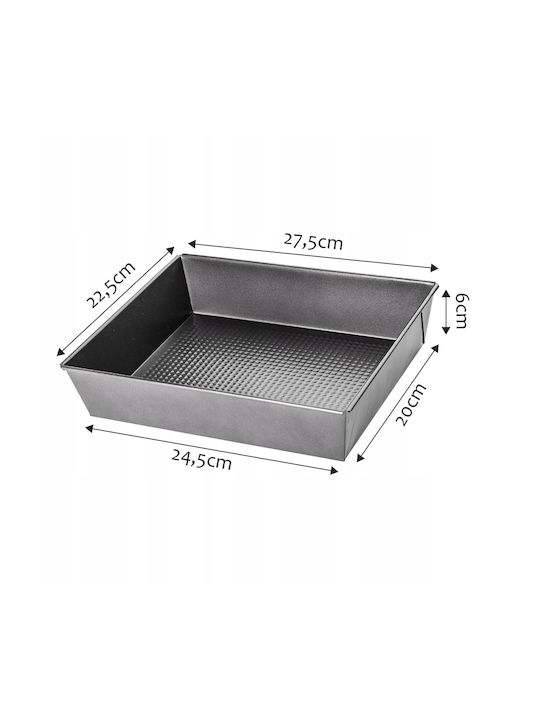 Kadax Backform Rechteckig Aluminium