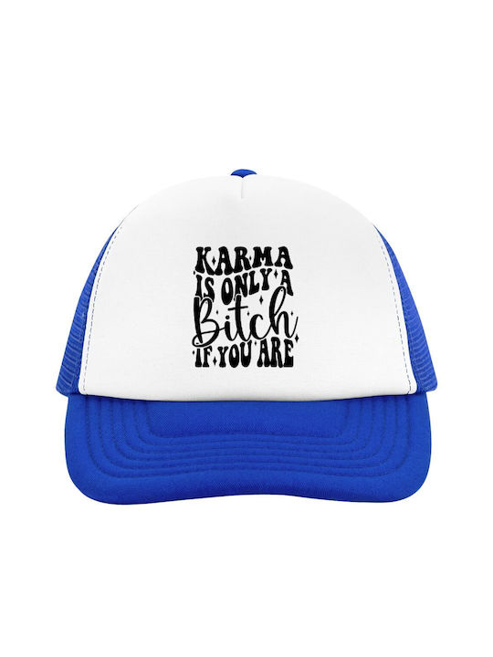 Koupakoupa Kids' Hat Jockey Fabric Karma Is Only A Bitch If You Are White