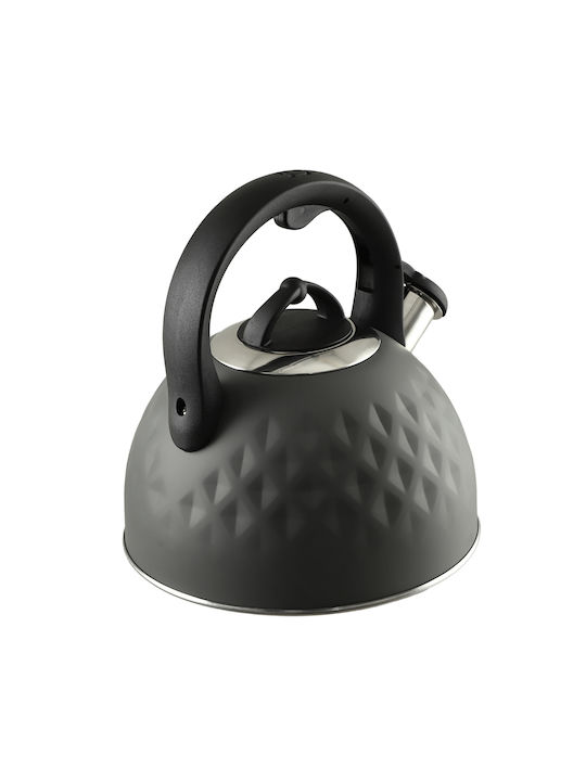 Kadax Teekanne Rostfreier Stahl Gray 2500ml