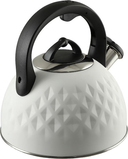 Kadax Ceainic Inox Alb 2500ml