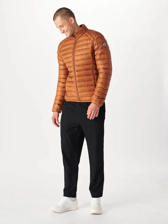 Jott Herren Jacke Puffer Caramel Brown