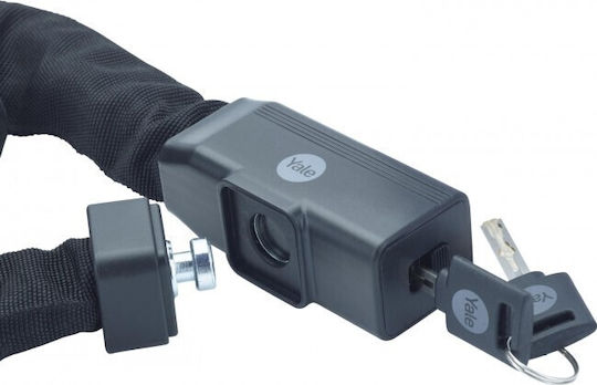 Yale Bicycle Cable Lock with Key Black