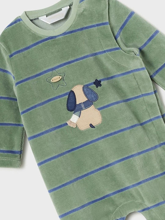 Mayoral Baby Bodysuit Long-Sleeved Green