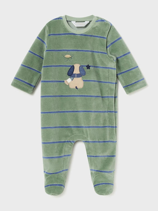 Mayoral Baby Bodysuit Long-Sleeved Green