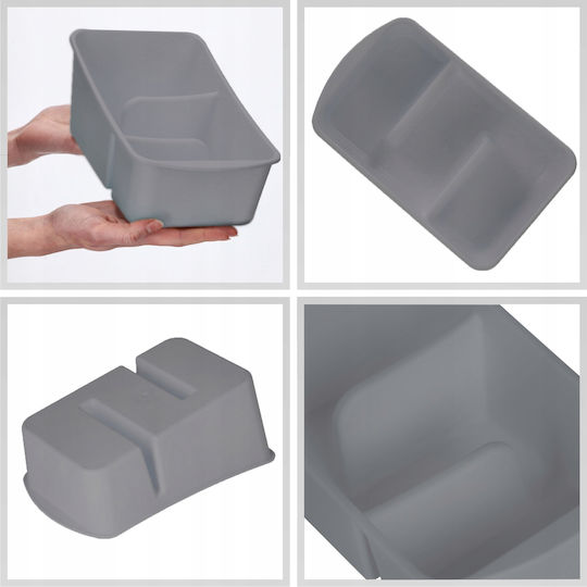 Kadax Organizatoare de Condimente Plastici Gri 1buc