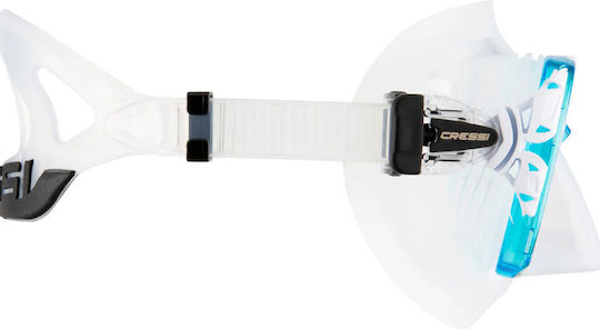 CressiSub Sea Mask with Snorkel in Transparent color DS530025
