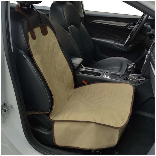 Waterproof Seat Cover Car Seat Cover for Dog Beige