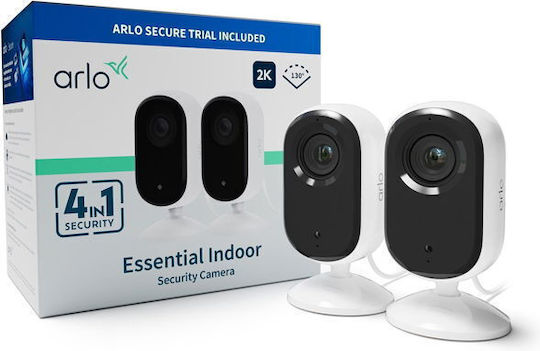 Arlo Shelly_W_Pro_1PM IP Κάμερα Παρακολούθησης Full HD+ 4MP Μπαταρίας
