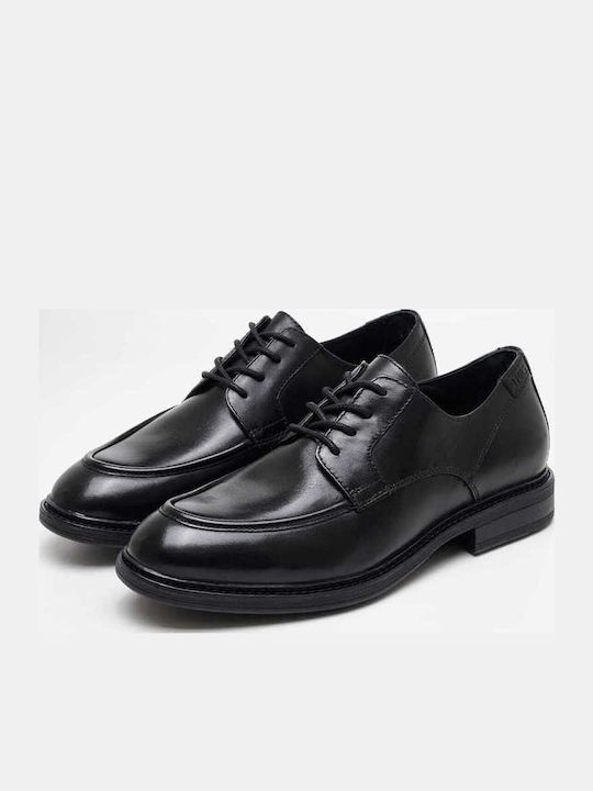 Δερμάτινα Ανδρικά Loafers σε Μαύρο Χρώμα