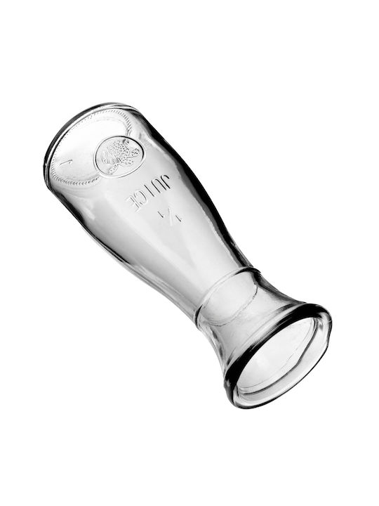 Kadax Glas Karaffe zum Servieren Wein mit Verschluss Transparent 1000ml 2Stück