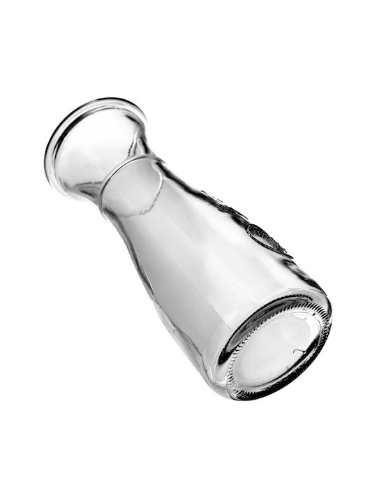 Kadax Glas Karaffe zum Servieren Wein mit Verschluss Transparent 1000ml 2Stück