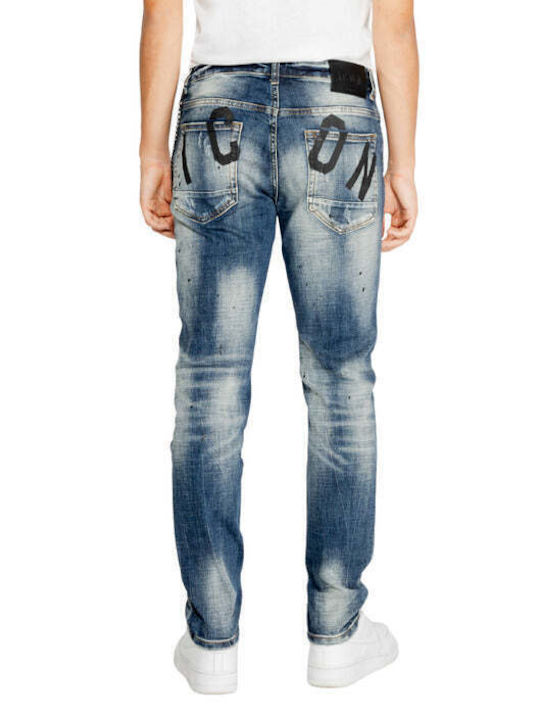 Icon Men's Jeans Pants Blue