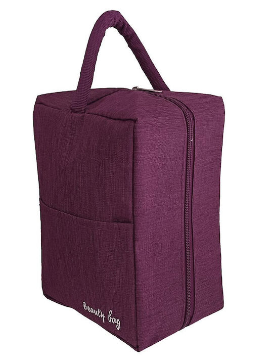 Toiletry Bag in Red color 21cm