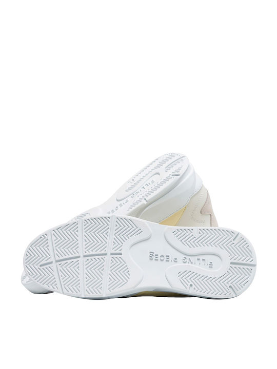 Filling Pieces Sneakers White Yellow