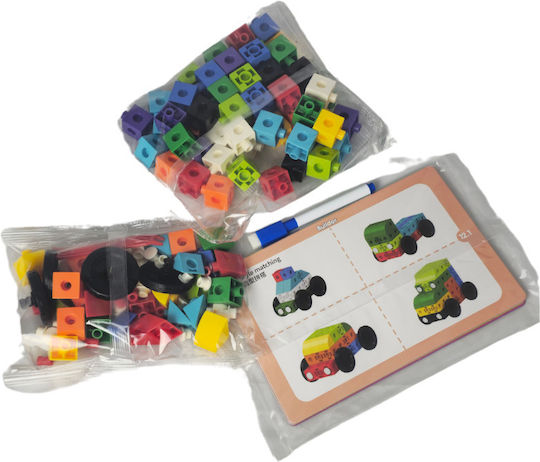 Bufnitel Construction Set Building Blocks - Learn and Have Fun for 3+ Years 120 Pieces